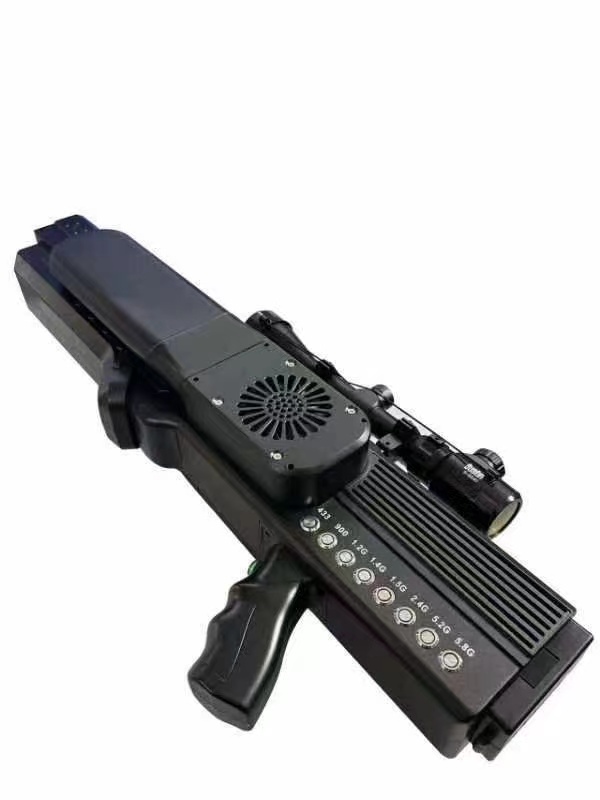  绥德手持便携式枪型低空防御反制八通道